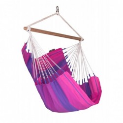 LA SIESTA® Orquídea Purple - Cotton Basic Hammock Chair